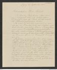Nachlass Franz Steindachner, Brief von Schnel an Franz Steindachner (22.09.1912), Inv.Nr. 464.02, Seite 1